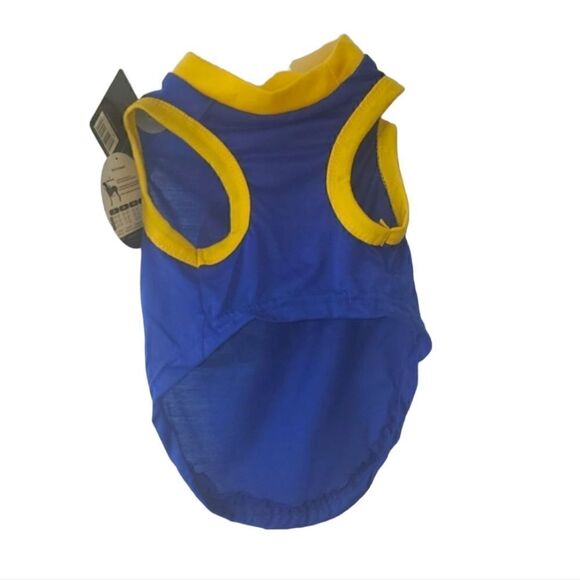 Silver Paw Los Angeles Rams Doggie T Shirt Jersey Size Medium - Picture 2 of 16